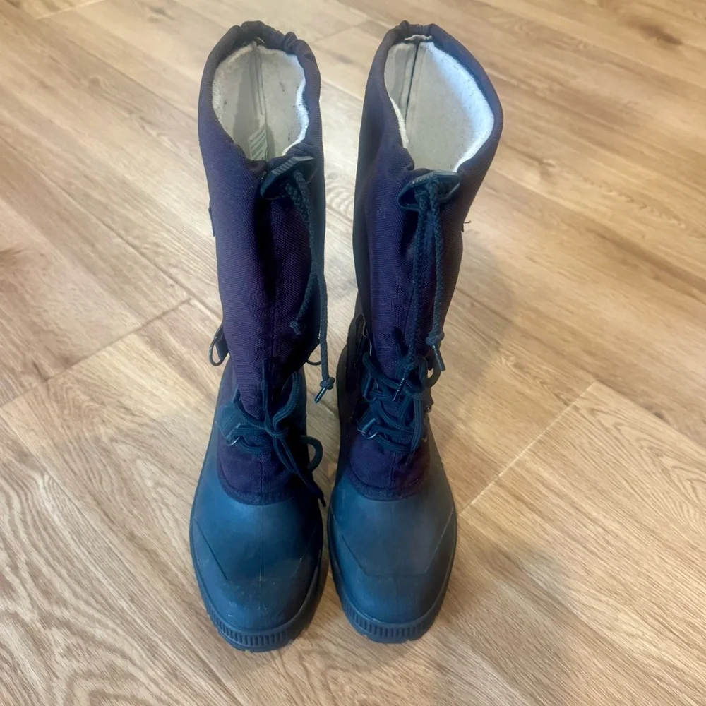 SOREL Kaufman Snowcap Tall Women's 8 Winter Boots Waterproof Insulated Snow Boot